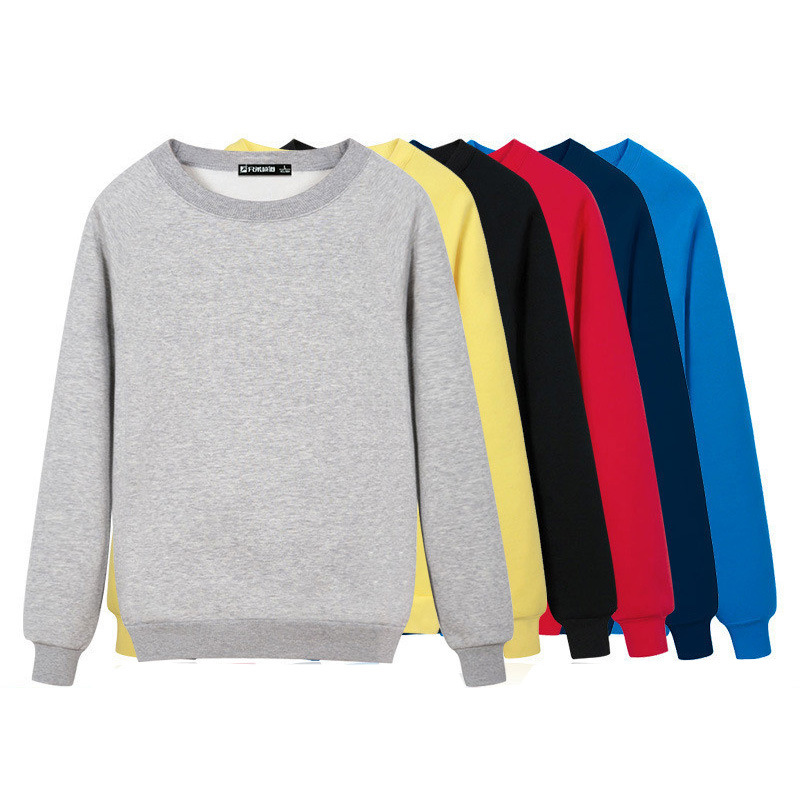 OEM Men's High Quality Pullover Blank Cotton Fleeces
