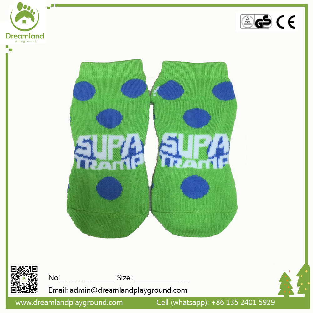 Custom Different Colors Cotton Trampoline Socks OEM and ODM Service