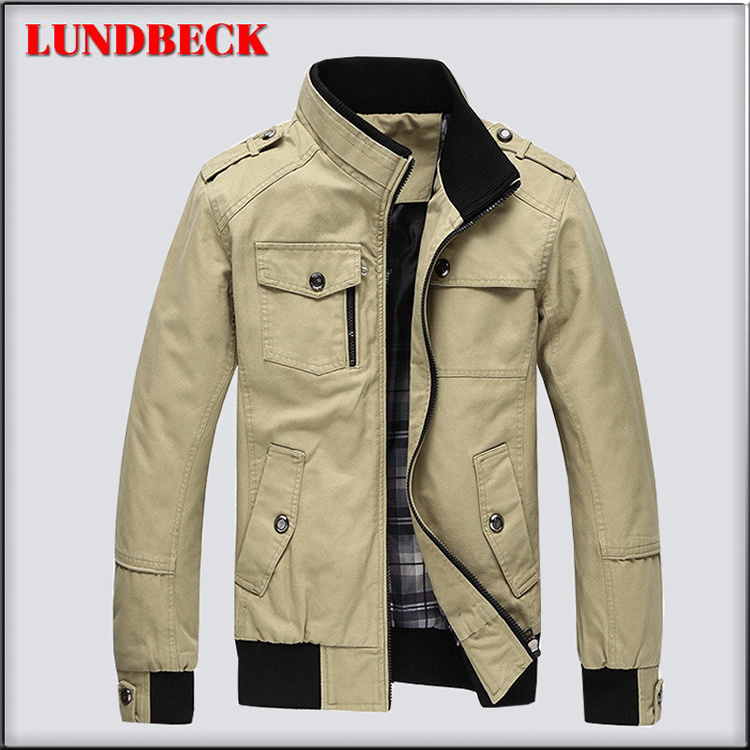 Best Sell Cotton Jacket for Men in Leisure Coat