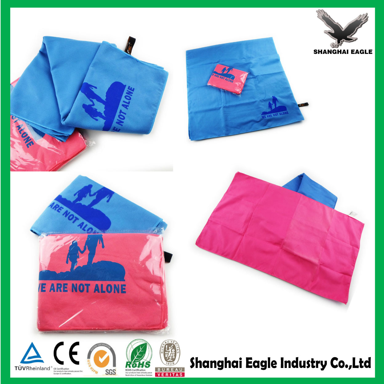 Promotion Fast Dry Printed Microfiber Sports Towel