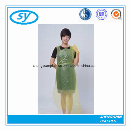 Waterproof Disposable PE Apron for Adults