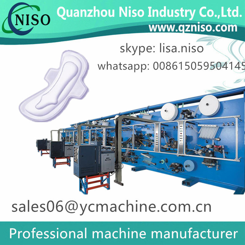 Disposable Sanitary Pads Machine for Always Ultra Thin Pads with Ce Certificate