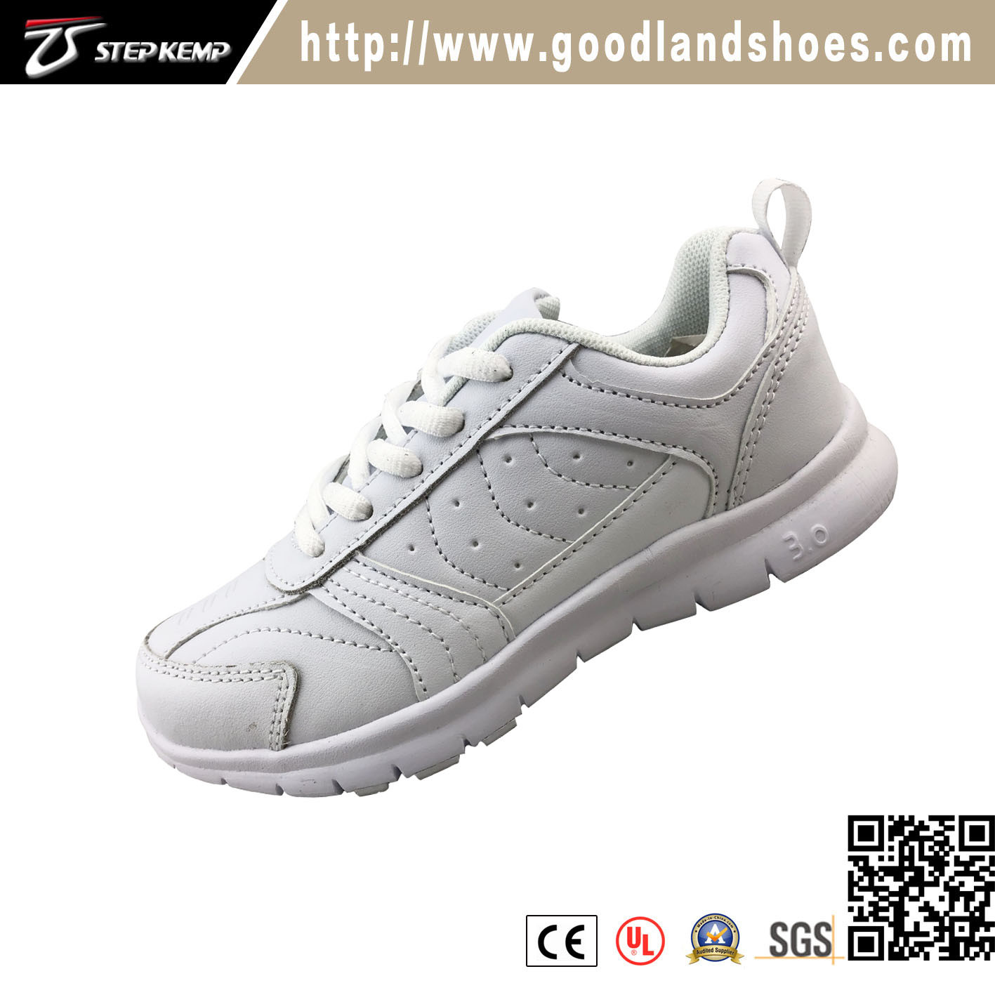 New Styler Kids Runing Sports Sneaker Casual White Shoes 20298