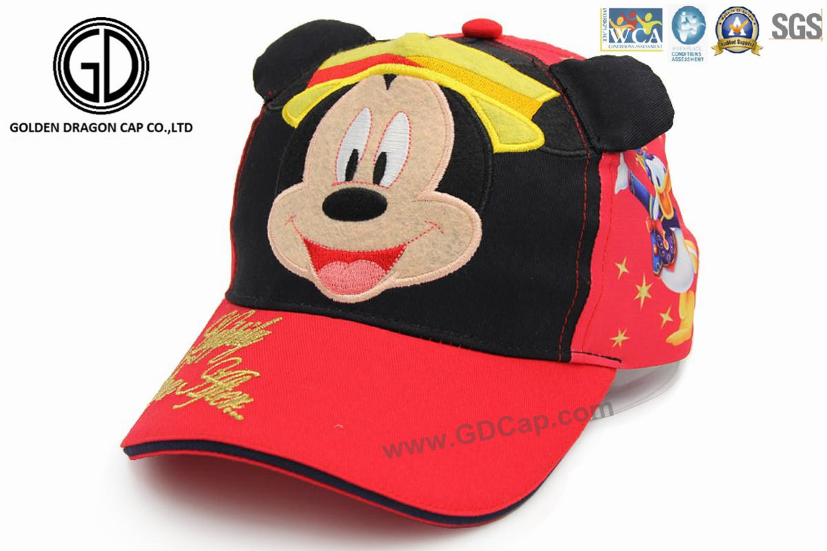 Kids Cap Children Hat Baseball Cap with Embroidery and Printing