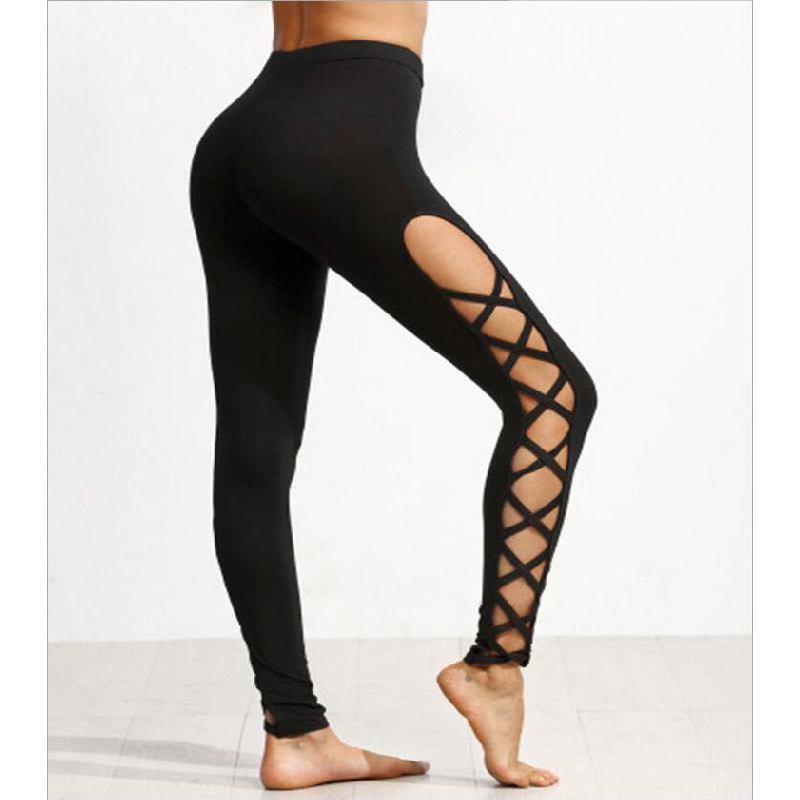 Black Apparel Sexy Leisure Leggings for Woman's Clothes