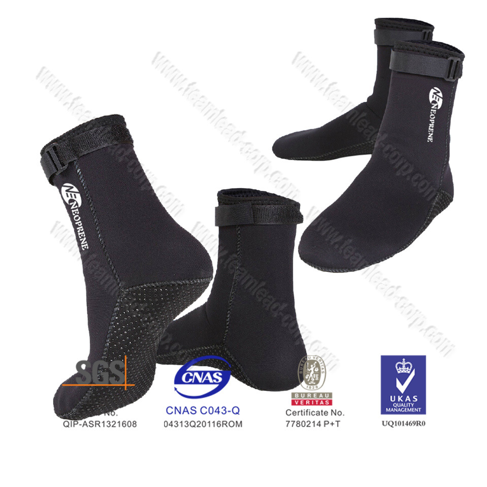 Wetsuits Premium Neoprene 3mm Hi Top Zipper Boots