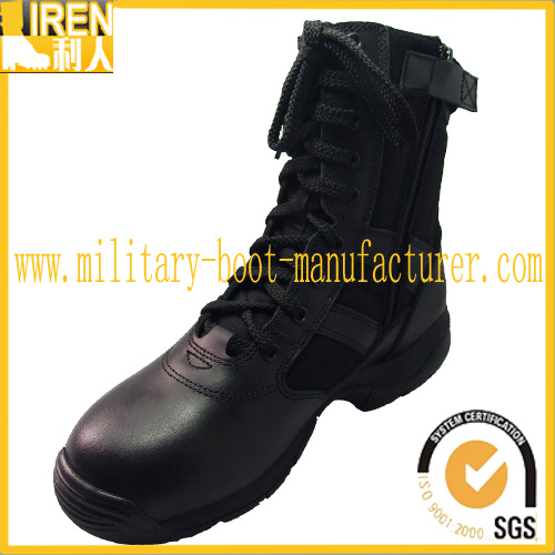 New Design Black Police Tactical Boots