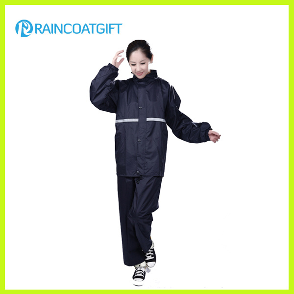 Waterproof Women's Polyester Rainsuit Rvc-105