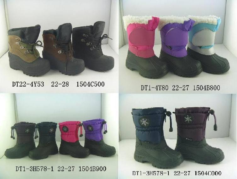 Various Kid Winter Heat Preservation Boots, Children's Snow Boot, Infant Winter Shoe
