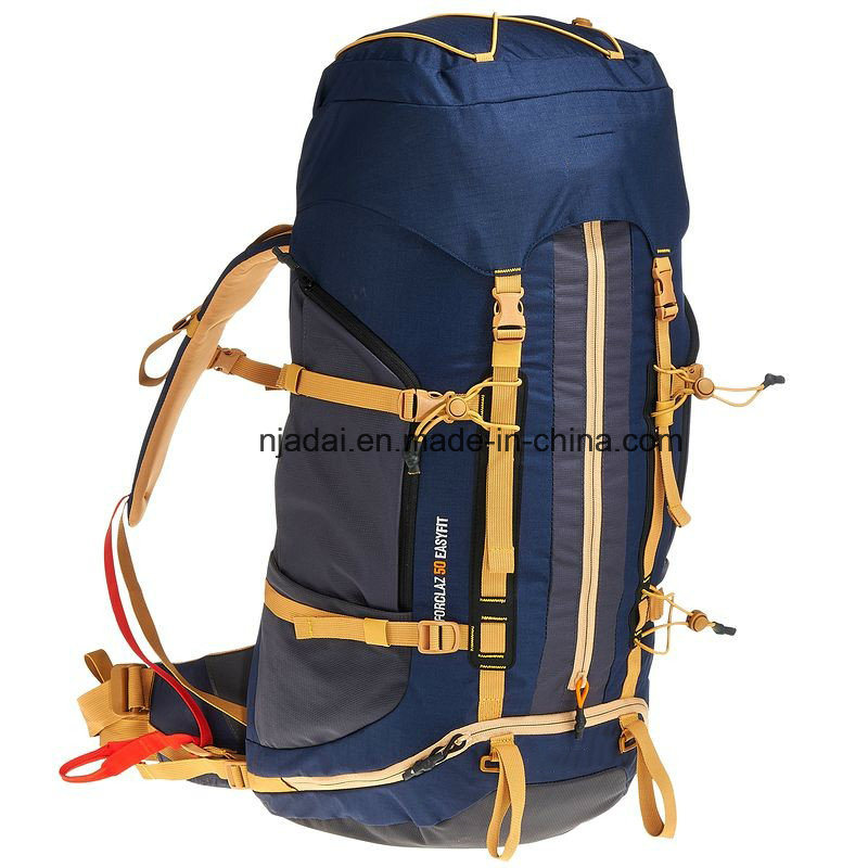 Blue Men 50L Trekking Backpack