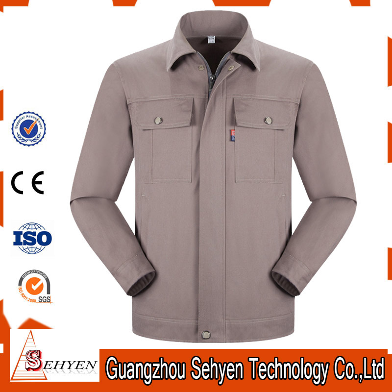 Working Clothing ESD Gas Station Uniforms Design of Cotton