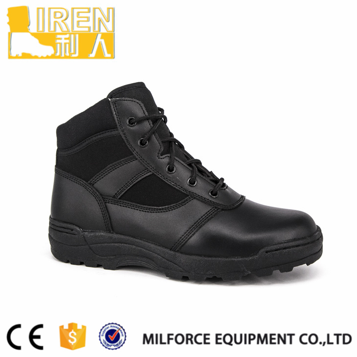 China Derict Factory Price Black Army Boot Military Combat Tactical Boot