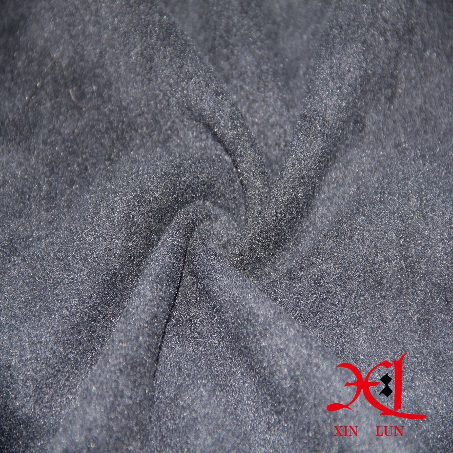 Popular 100% Cation Polyester Fleece Fabric for Curtain