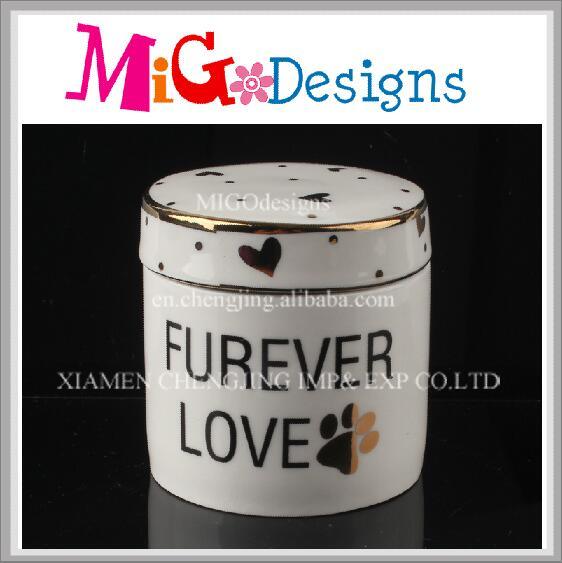 OEM Hand Made Modern Home Ceramic Decorative Jewelry Box