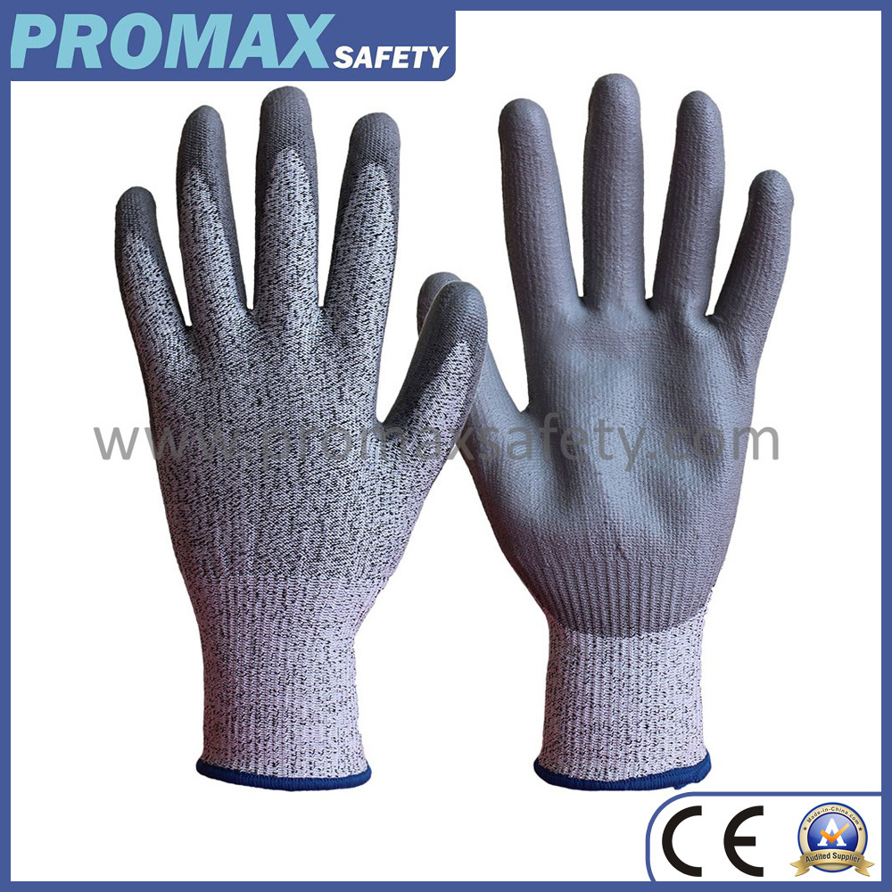 Cut Resistant PU Coat Anti Cut Protective Work Gloves