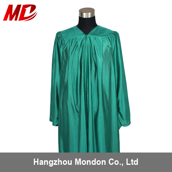 Emerald Green Graduation Gown for College