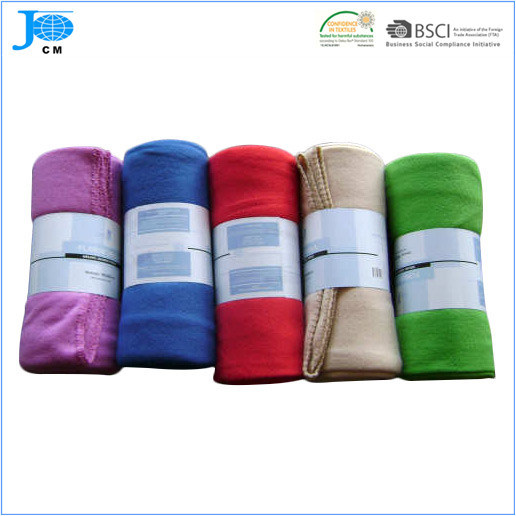 2018 Solid Color Polar Fleece Blanket Bedding Set
