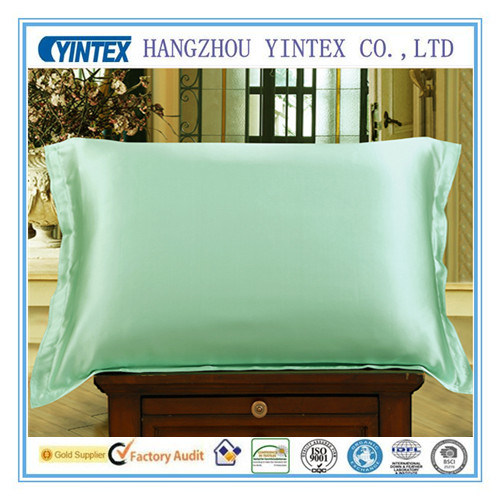100% Plain Dyed Wholesale Envelope Type Silk Pillow Case for Home Satin Pillow Case, Silk Pillowcase