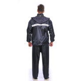 2018 Reflective Raincoat Set Waterproof Polyester Raincoats