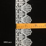 8cm White Floral Eyelet Embroidered Lace Trim Fabric for Garment Skirt Extender Wedding Home Decor DIY Craft Supply Hmhb1233