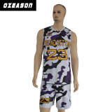 100% Polyester Sportswear Man's Sleeveless Basketball Jersey
