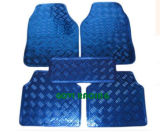 5PCS/Set Blue Car Foot Mats Carpets PVC Skidproof