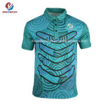 Wholesale New Zealand Dry Fit Golf Shirts Custom Sublimated Polo Shirts