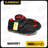 Sandal Safety Shoes with PU/Rubber Sole and Ce Certificate (HD-160273)