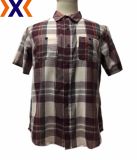 Young Man's Shirt with Y/D Plaid