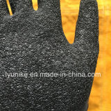 Black Crinkle Gloves Black Latex Gloves