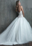 Stunning Beaded Bodice Princess Wedding Dress (Dream-100030)
