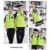 Girls' and Boys' Polo Shirt Customize Logo School Uniform