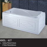 Apron Soaking Double Skirt Sides Freestanding Bath Tub (417)