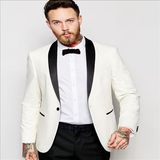 2016 Men's Top Quality Wedding Suits for Men White