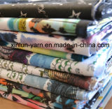 Colorful Print Fabric for Nice Dress/Garment/Other Design Clothing