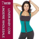 Lady Latex Waist Trainer Vest Body Shaper Underwear (L42659-4)
