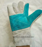 10.5 Inch Cow Split Leather Work Gloves