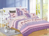 China Suppiler Home Textile King Size Polyester Custom Print Duvet Cover Colorful Cheap Bedding Set T/C 50/50