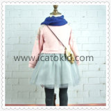 Autumn Korean Style Tutu Dress Cute Fashion Girl Clothing Set for 5 Years Old Girls