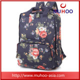 Fashion Flower Handbag Laptop School Bag Travel Backpacks for Outdoor