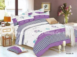Colorful Flower Pattern Bamboo Microfiber Plain Dyed Cheap Bed Sheet Set Bedding Set Home Textile