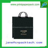 Custom Black Art Paper Gift Carrier Shopping Bag