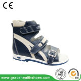 Wave Pattern Typical Magic Tape Design Children Health Shoes Kids Orthopedic Sandal