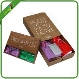 Kraft Clothes Storage Box / Socks Packaging Box
