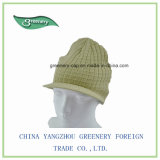 Promotional Normal Nature White Brim Knit Hat