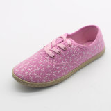 Effective Price Canvas Women Leisure Shoes with Injection Outsole