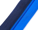 Nylon Zipper with Color Contact Zipper Tape and Teeth/Top Quality