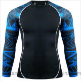 Hot Saling Long Sleeve Fitness Gym Compression Sports T-Shrit Wear