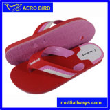 Hot African PE Slippers with Special Strap Design (T038-Red)