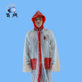 Promotional PVC Long Men's Raincoat